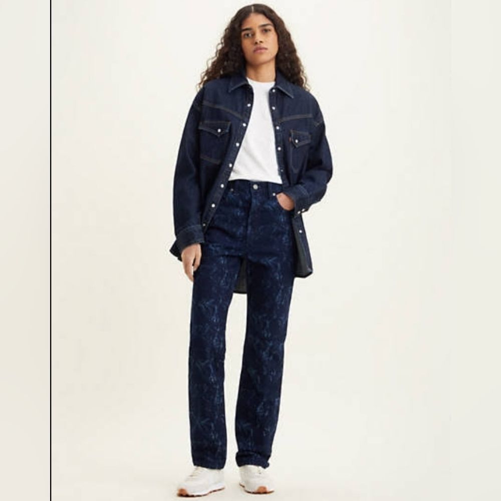 Levi's Wellthread 70s High Slim Straight Jeans Size 27x29